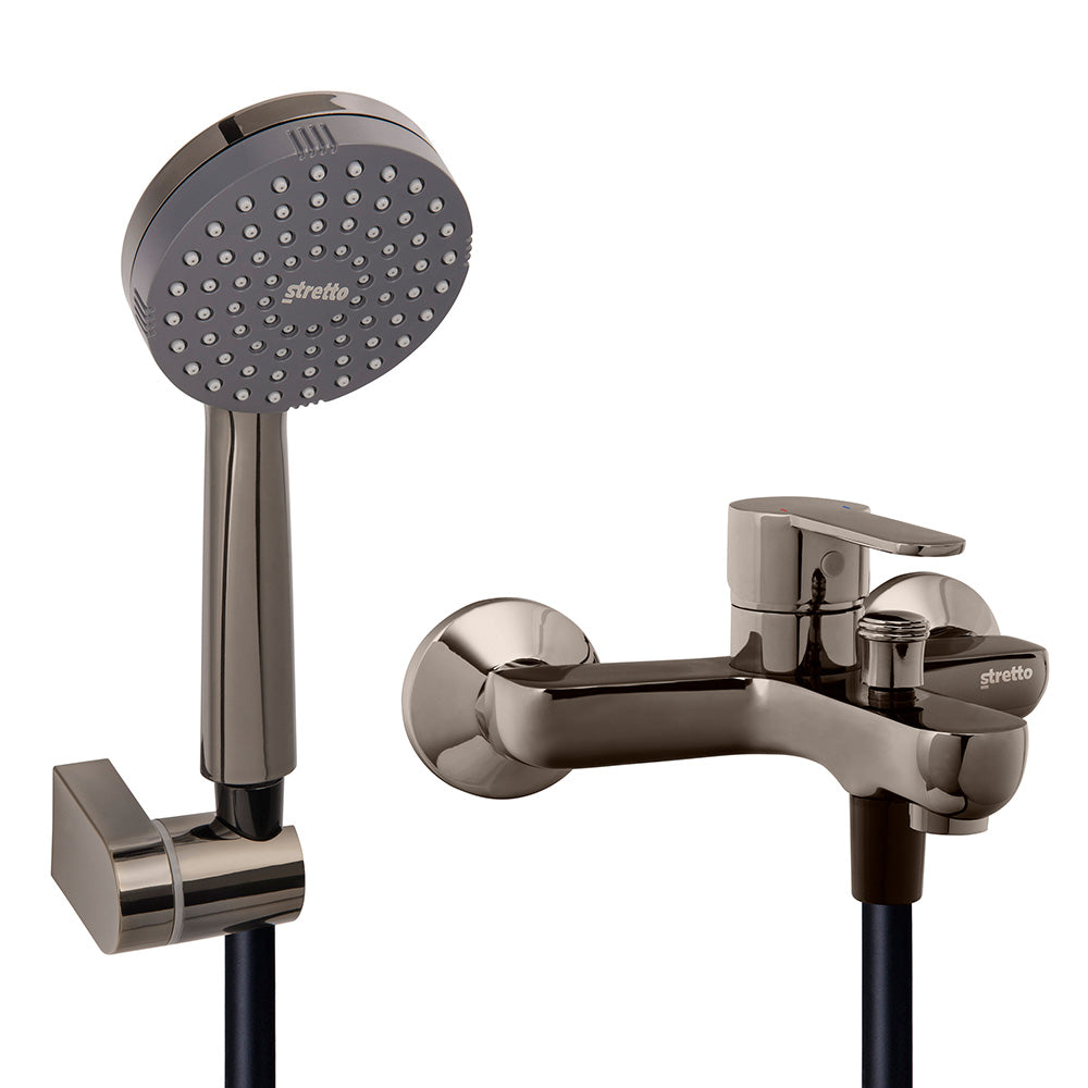 Monomando Tina Ducha Arona Níquel Bruñido