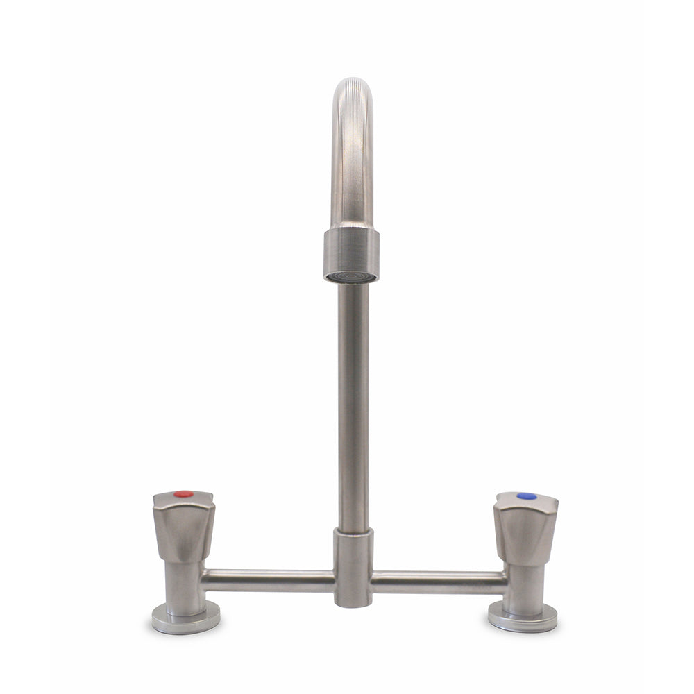 Combinación Lavaplatos 8" Delia Inox Satinado
