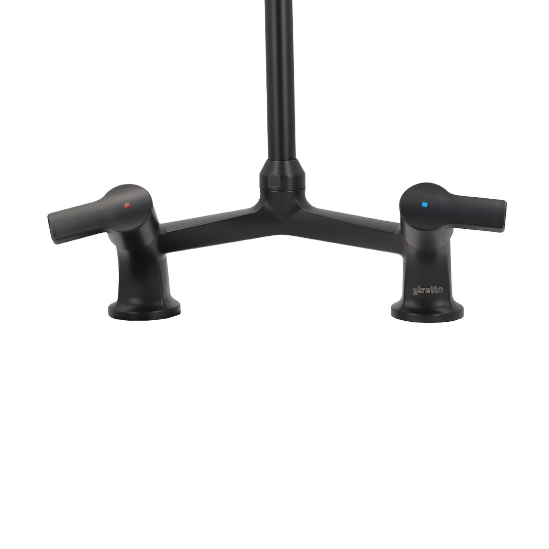 Combinación Lavaplatos 8&quot; Bogen Negro Mate