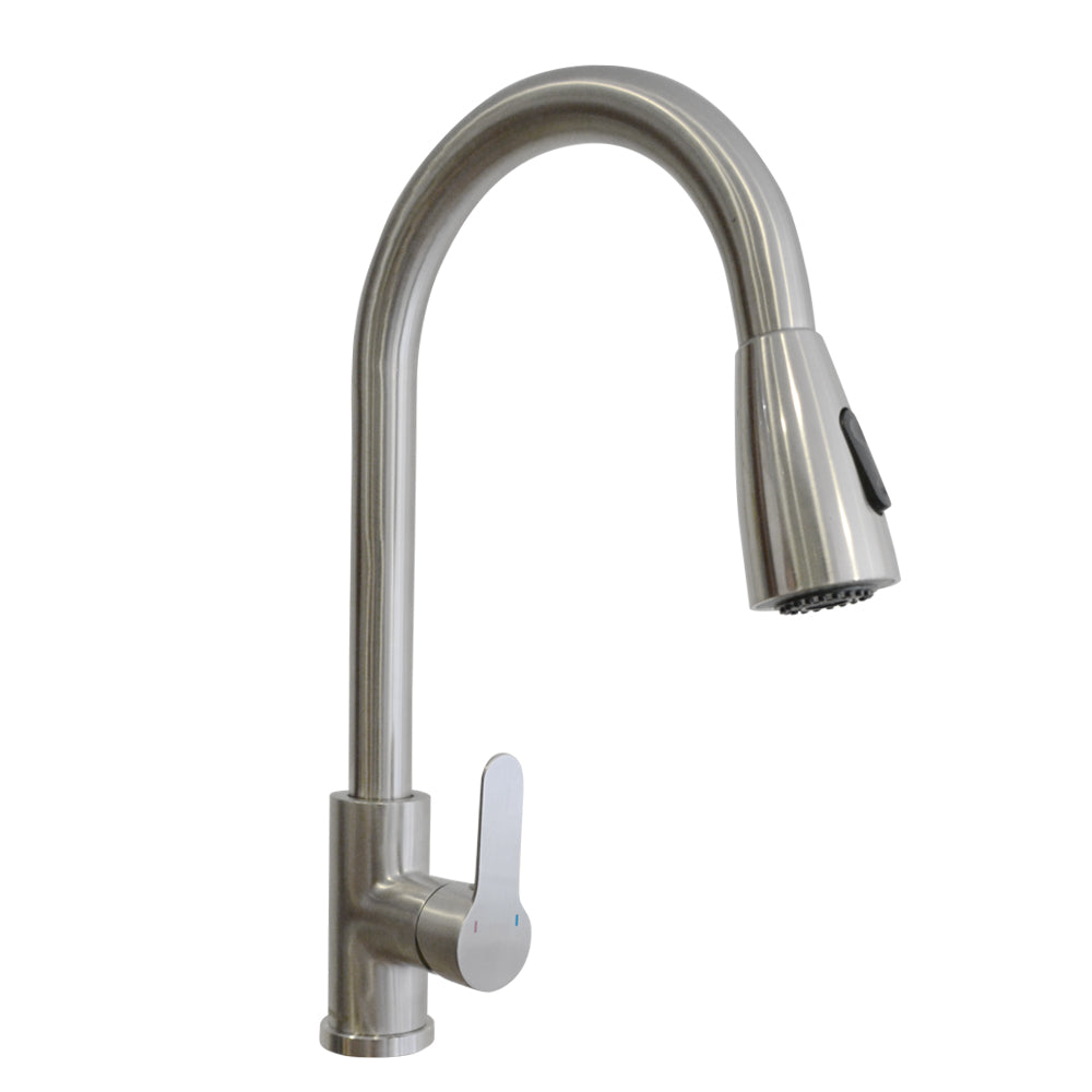 Monomando Lavaplatos Extraíble Veletri Inox Satinado