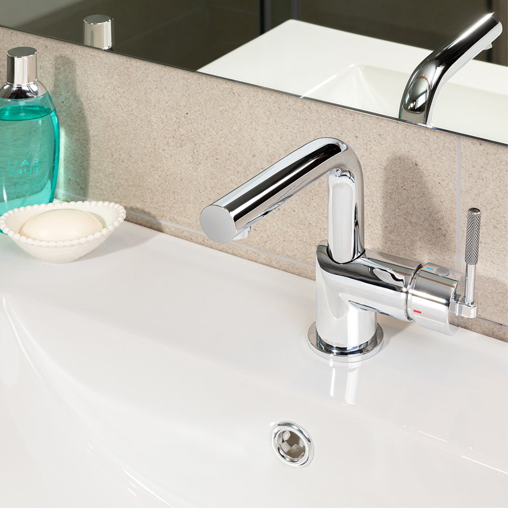 Monomando Lavamanos Amalfi Cromo