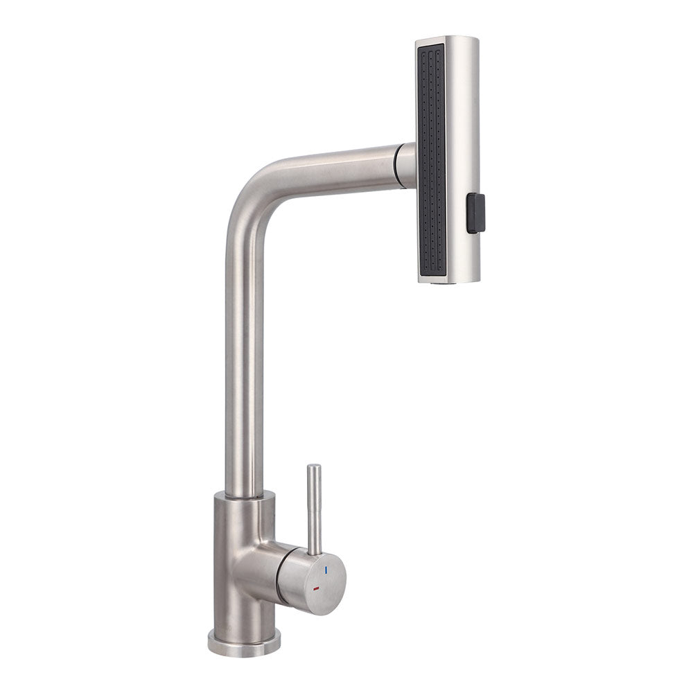 Monomando Lavaplatos Extraíble Matera Inox Satinado