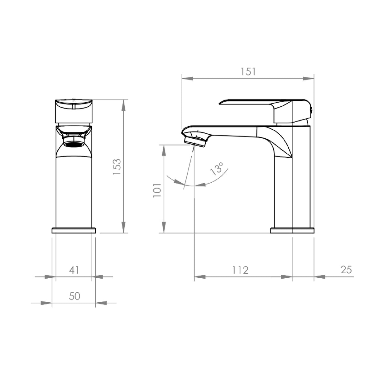 Lavamanos Alto Priego Cromo