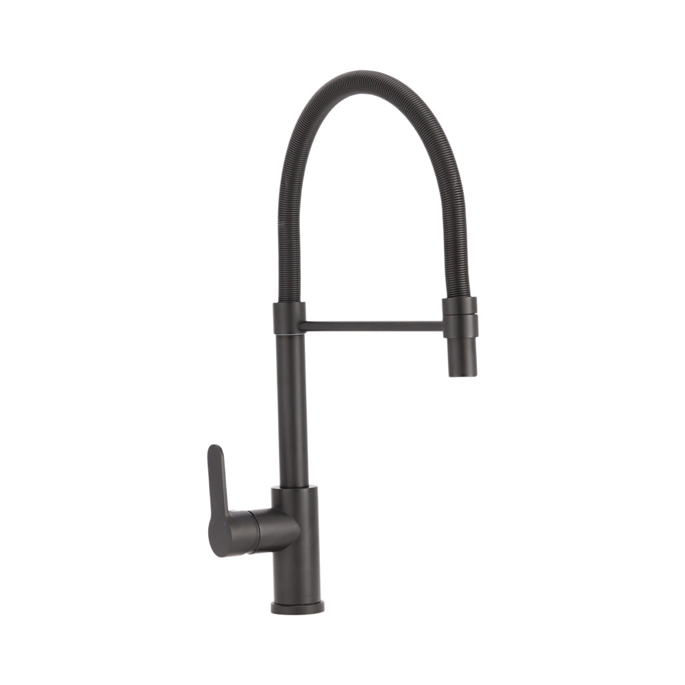 Monomando Lavaplatos Flexible Arsoli Negro Mate