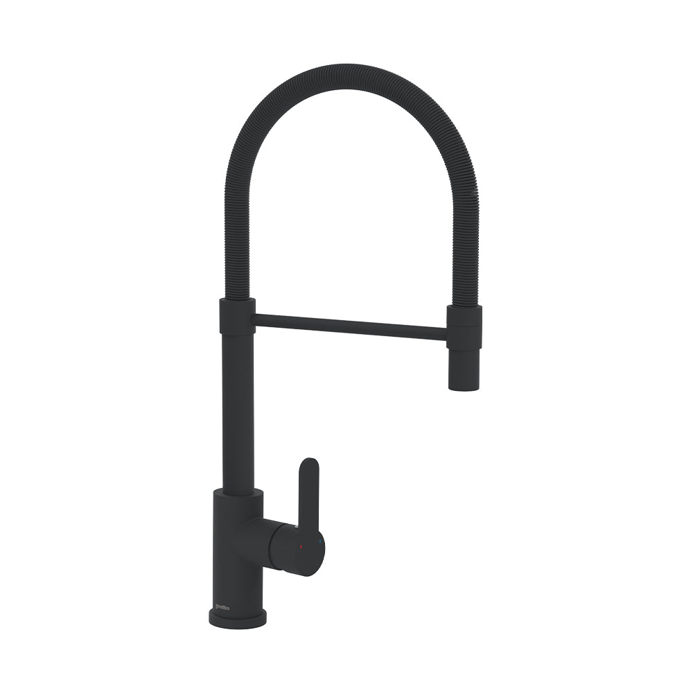 Monomando lavaplatos Arsoli Negro mate