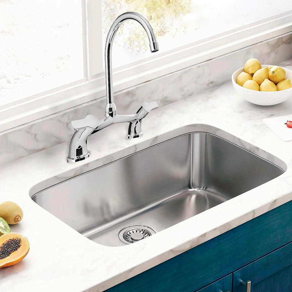 Combinación Lavaplatos 8&quot; Bogen Cromo