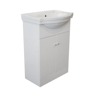 Mueble Vanitorio Marie Blanco + Cubierta 50x43x30 cm