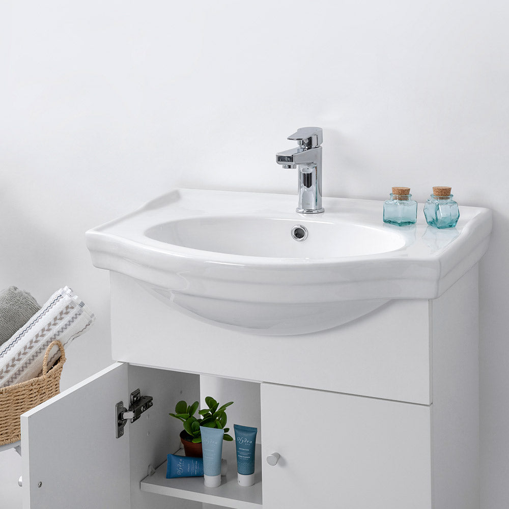Mueble Vanitorio Completo Marie 50x43 Blanco