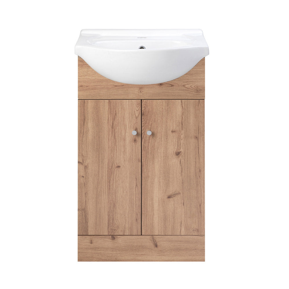 Mueble Vanitorio Marie Rustico + Cubierta 43x50x30 cm