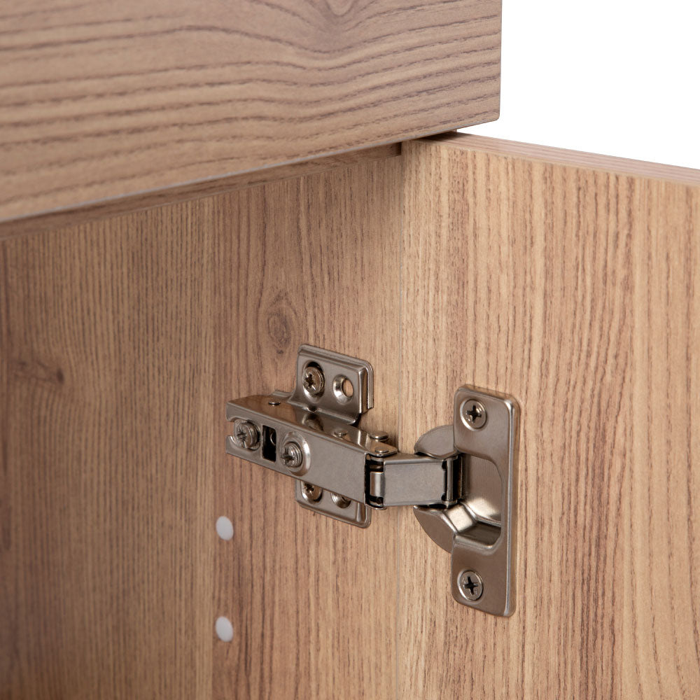 Mueble Vanitorio Marie Rústico + Cubierta 60x43x30 cm