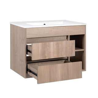 Mueble Vanitorio Paris Lenga + Cubierta 70x46x50 cm