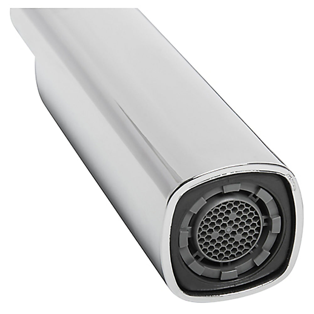 Monomando Lavaplatos Flexible Exo Cromo/Negro Mate