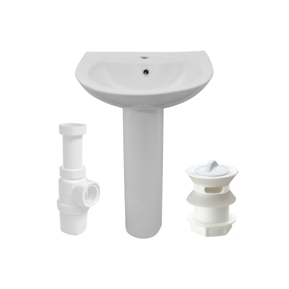 Vanitorio Mural con Pedestal Completo Aura