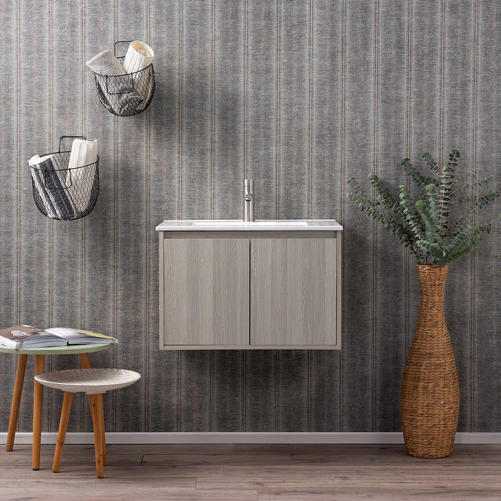 Mueble Vanitorio Amélie Albayalde + Cubierta 80x46x45 cm
