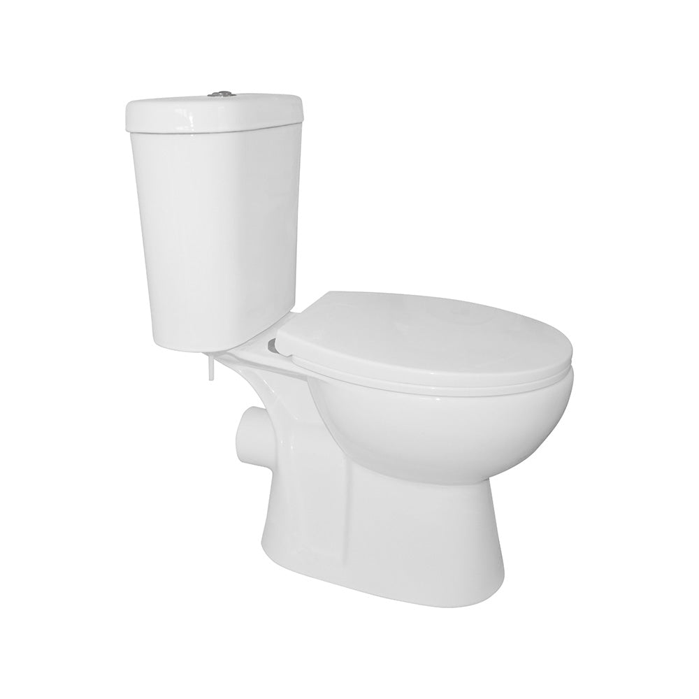 Sanitario Wc Two Pieces Aura Plus - Descarga a Muro (Horizontal)