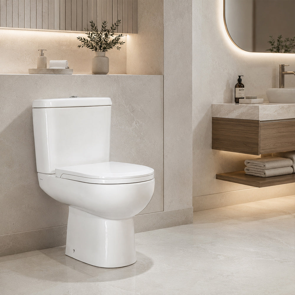 Sanitario WC Completo Atos - Descarga a Piso (Vertical)
