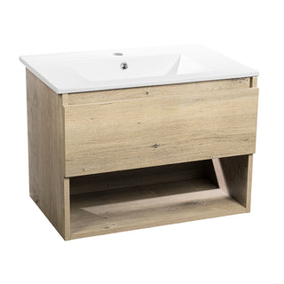 Mueble Vanitorio Completo 70 x 46 cm Belle Nogal