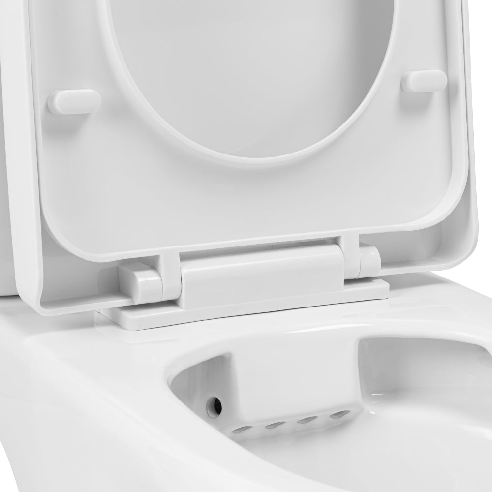 Sanitario Wc Two Piece New Atos - Descarga a Muro 18cm