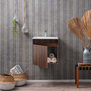 Mueble Vanitorio Moyen Roble + Cubierta 50x46x50 cm
