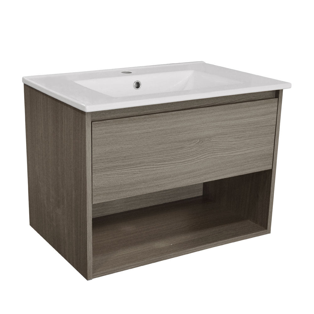 Mueble Vanitorio Zoé Ulmo + Cubierta 80x46x50 cm
