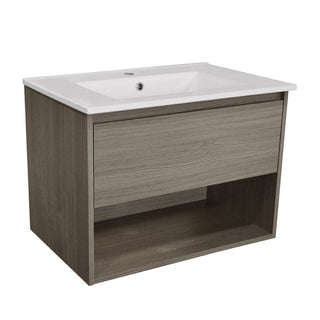 Mueble Vanitorio Zoé Ulmo + Cubierta 80x46x50 cm