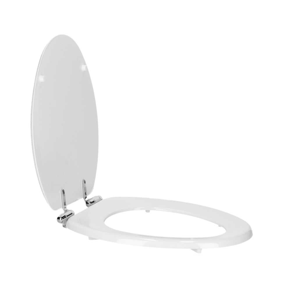 Asiento y Tapa Madera Redonda Soft Close para WC