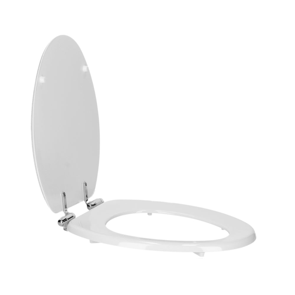 Asiento y Tapa Madera Elongada Soft Close para WC