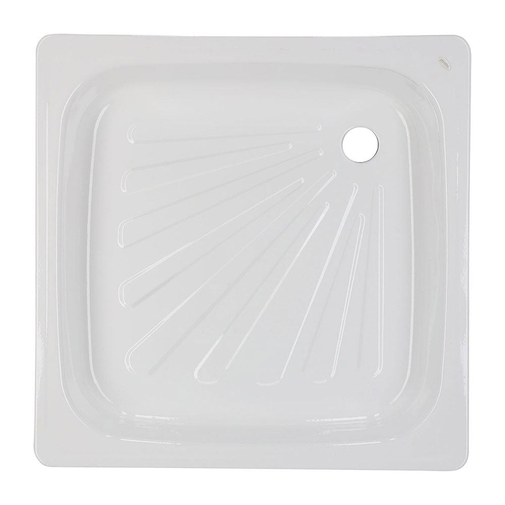 Receptáculo de Acero Esmaltado Atenas 70x70x15 cm sin Desagüe
