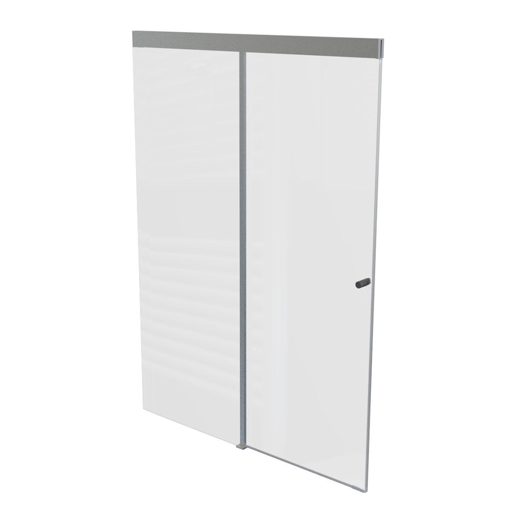 Mampara Corredera Agori 130X185 Ajustable ±1 cm Cromado