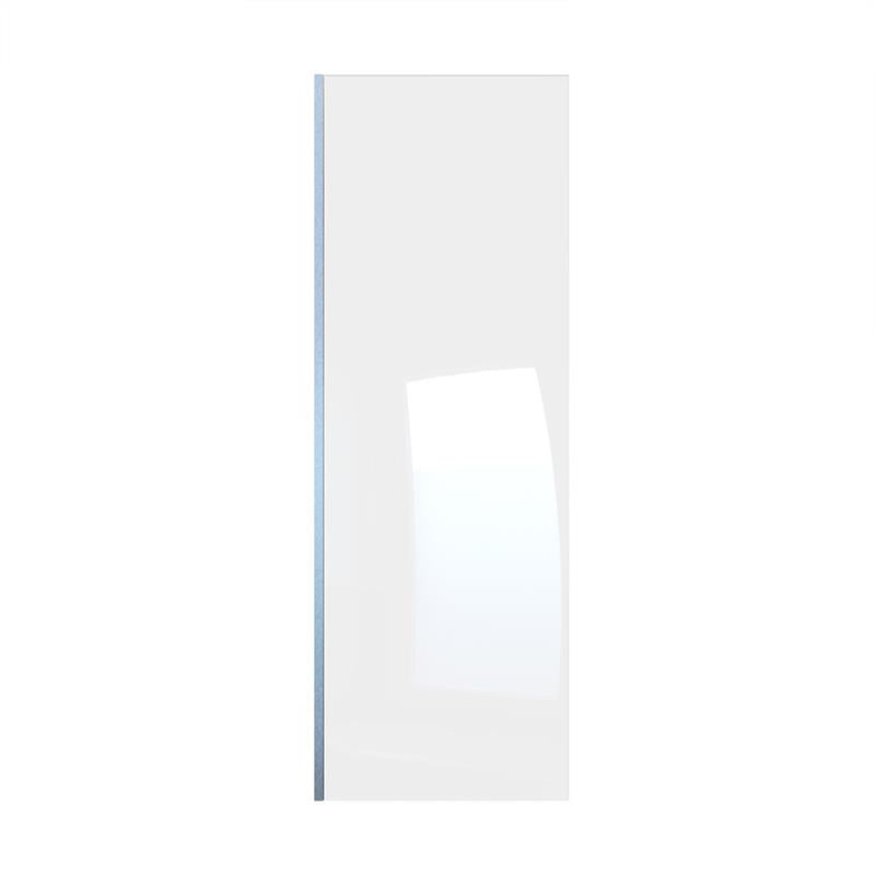 Mampara Fija 60x185 cm Ajustable ±1 cm Cromado