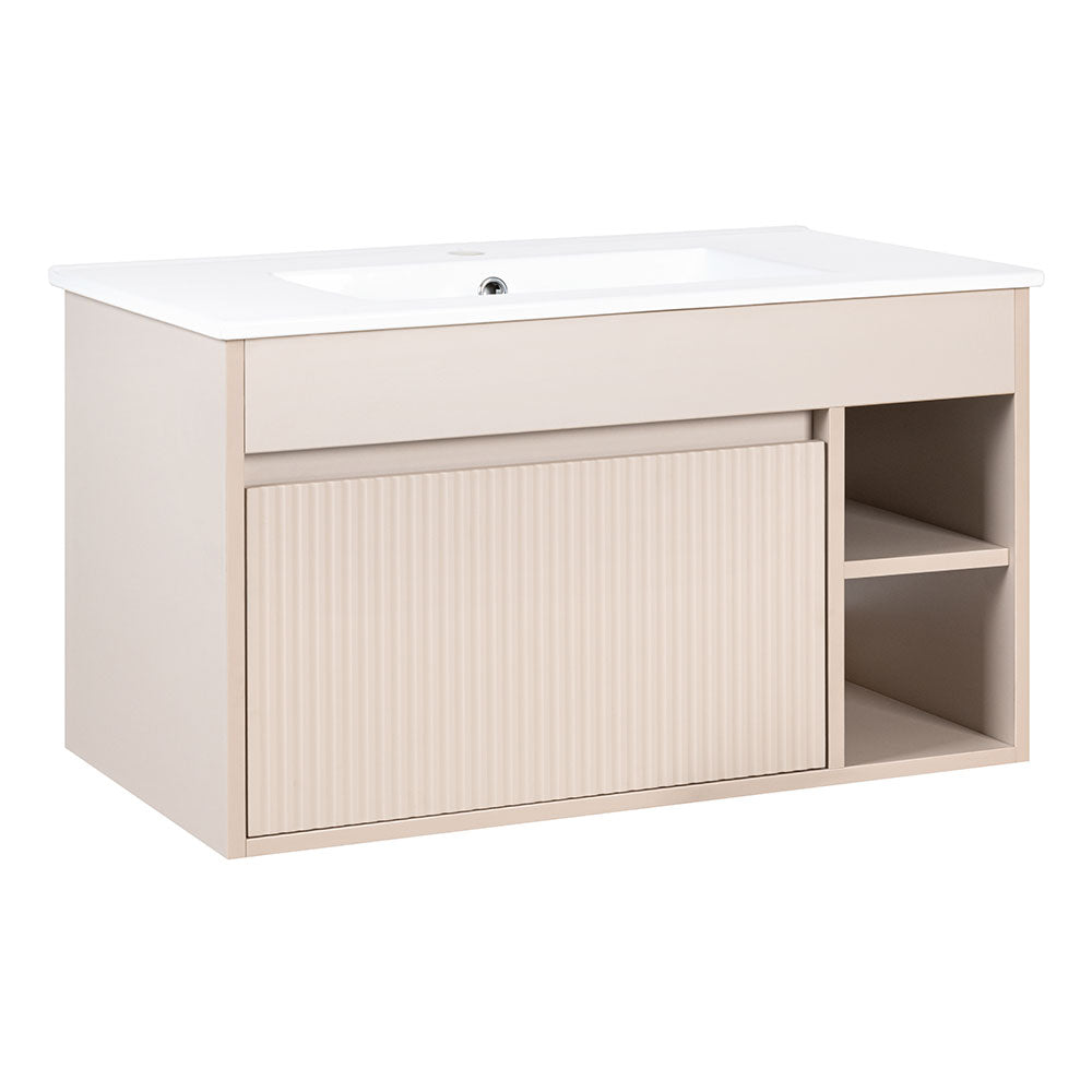Mueble de Baño Completo Marsella Greige Texturado