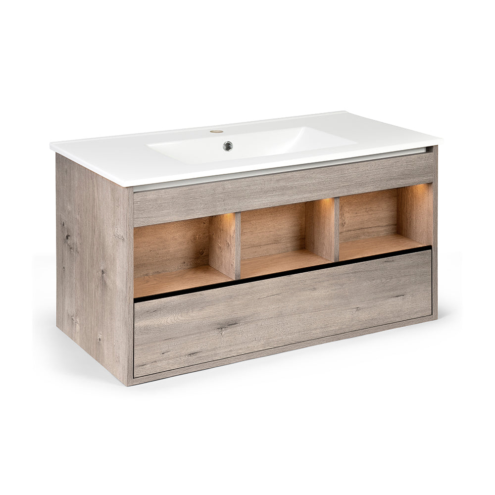 Pack Asturias | Mueble + Griferías + Accesorios + Sanitario