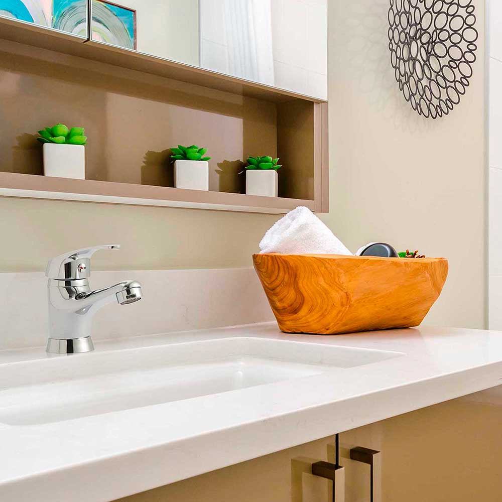 Monomando Lavamanos Ornella Cromo