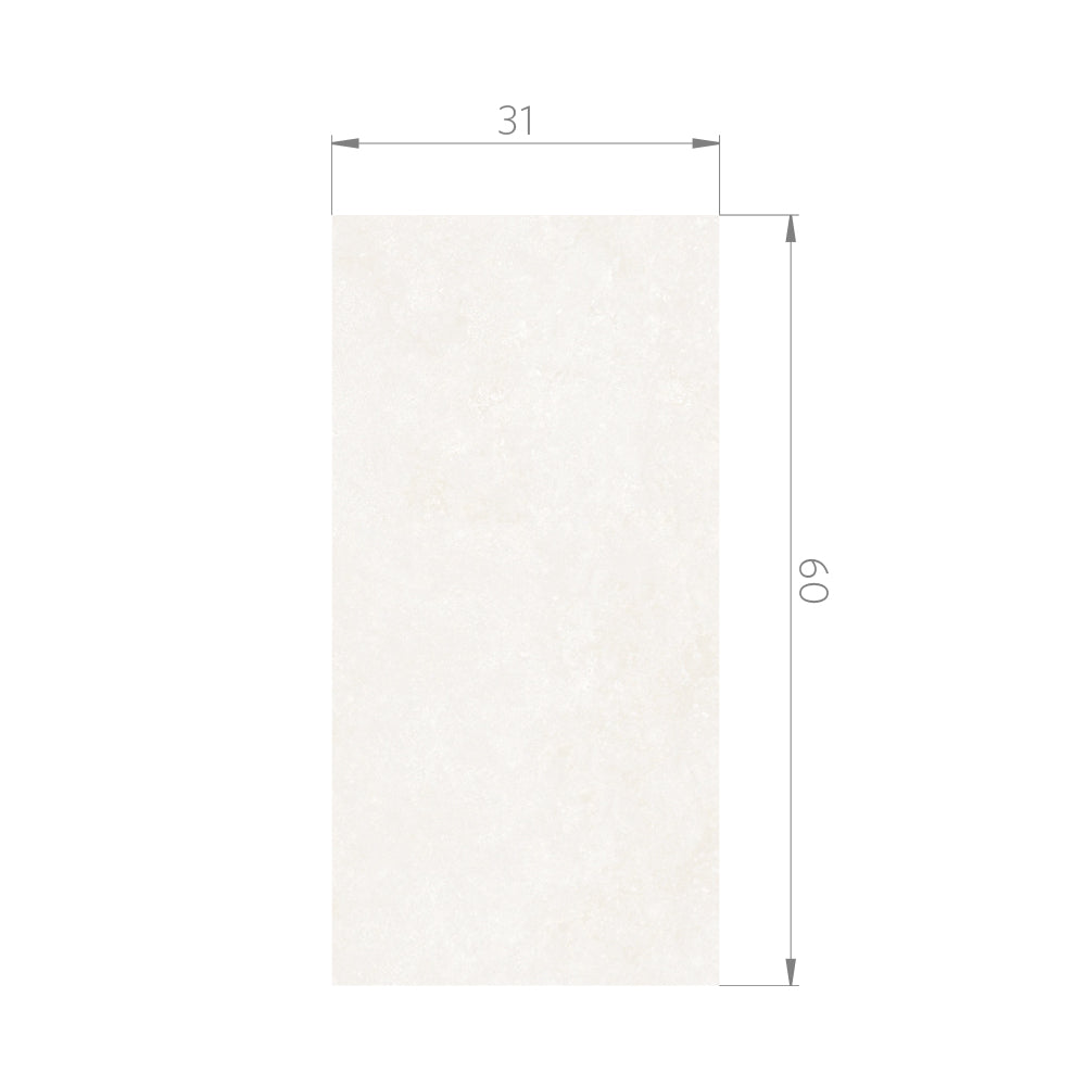Cerámica Piso/Muro - Napoli White Mate 31x60