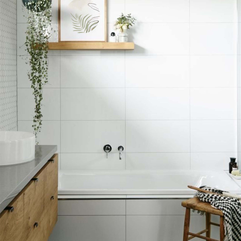 SALDO - T484C6 - 000780 WHITE FROST PLUS MATE Ceramica Muro Blanco Acet. 31x60