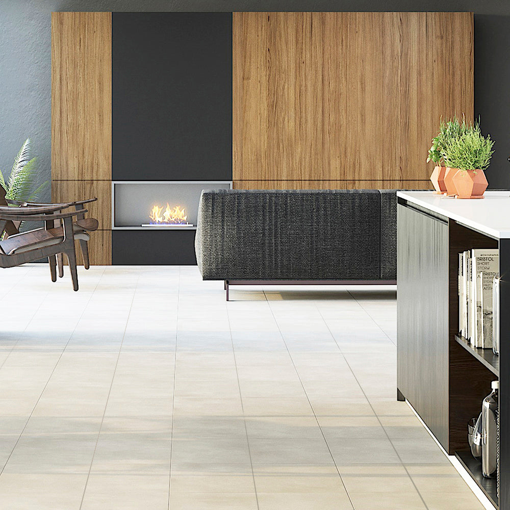 Gres - Living White Gres Mate 30x60 Rectificado