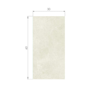 Gres - Living White Mate 30x60 Rectificado