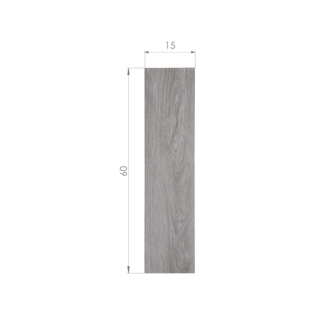 Gres - Gres Nórdico Ceniza Mate 15x60 Rectificado