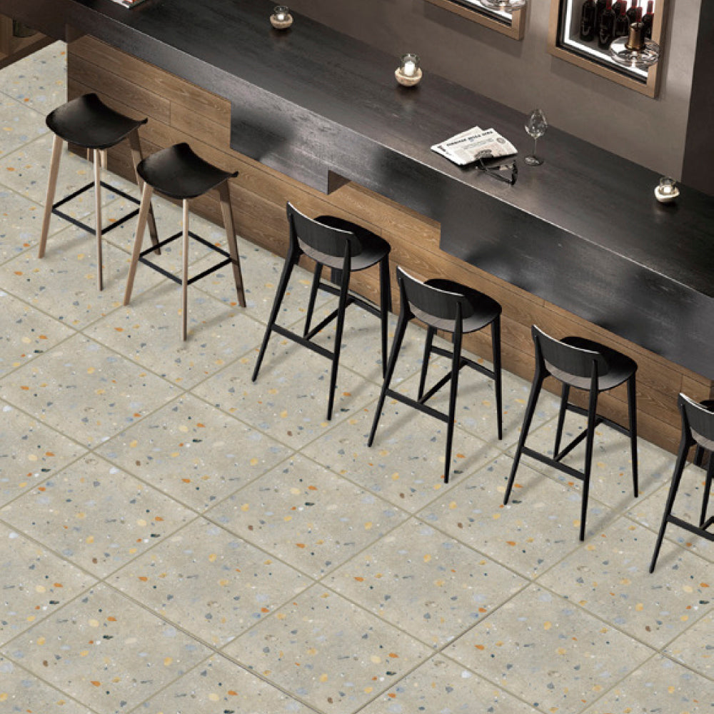 Gres - Terrazo Brown Mate 60x60 Rectificado