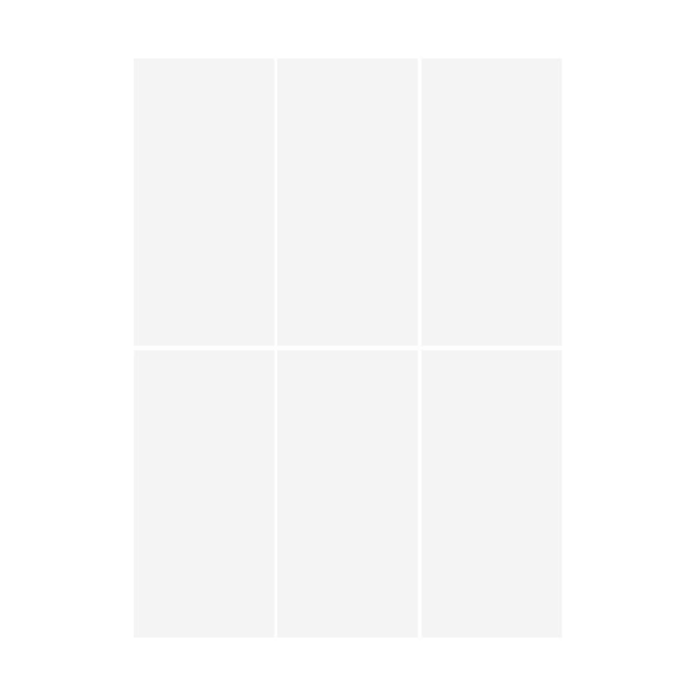 SALDO - T50C6 - WHITE MATE Ceramica Muro Blanco Acet. 30x58 RT