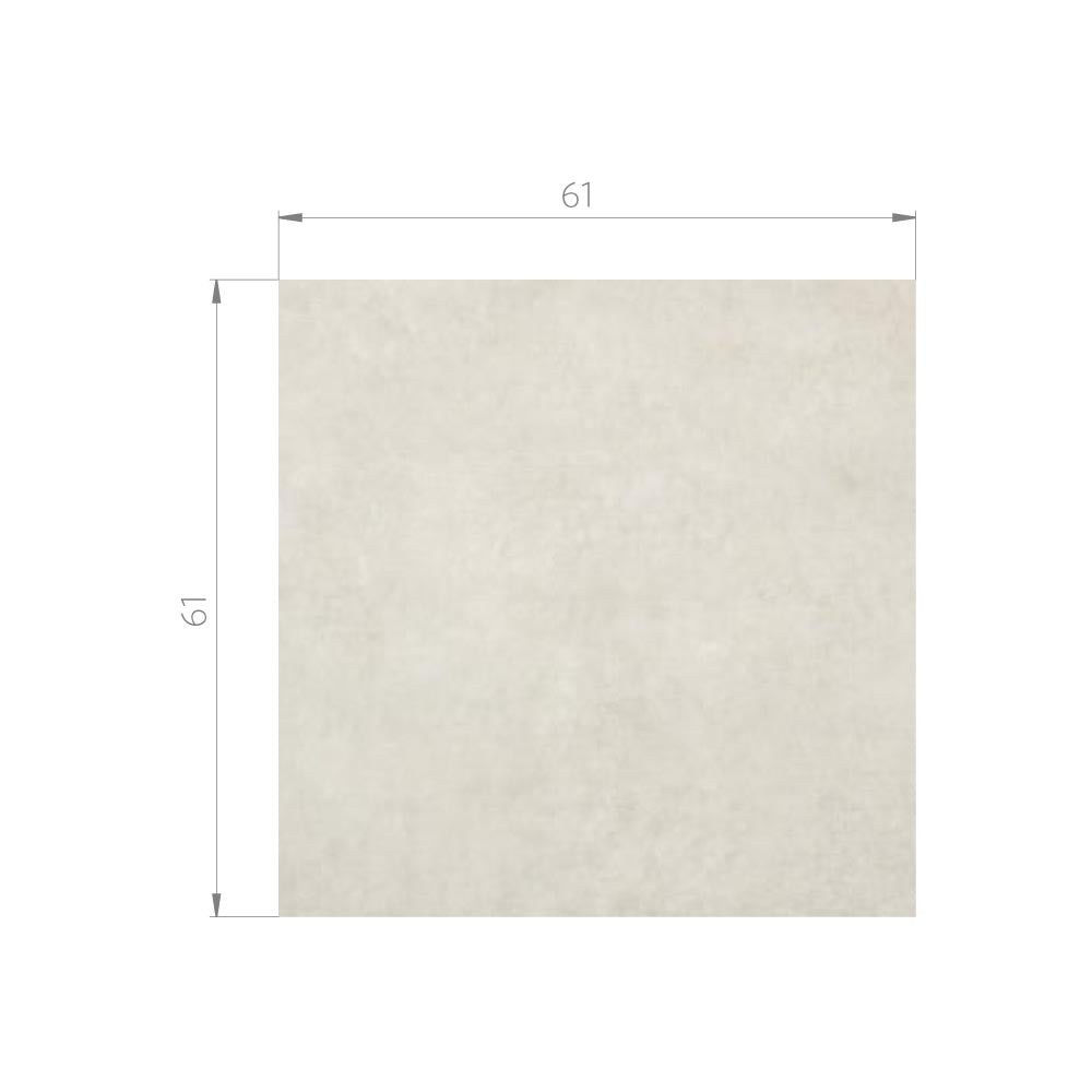 Porcelanato - Cement Grigio Pure Mate 61x61 Rectificado