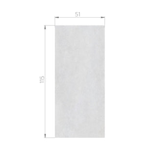 Semi Gres - Manhattan Cinza Mate 51x115 Rectificado