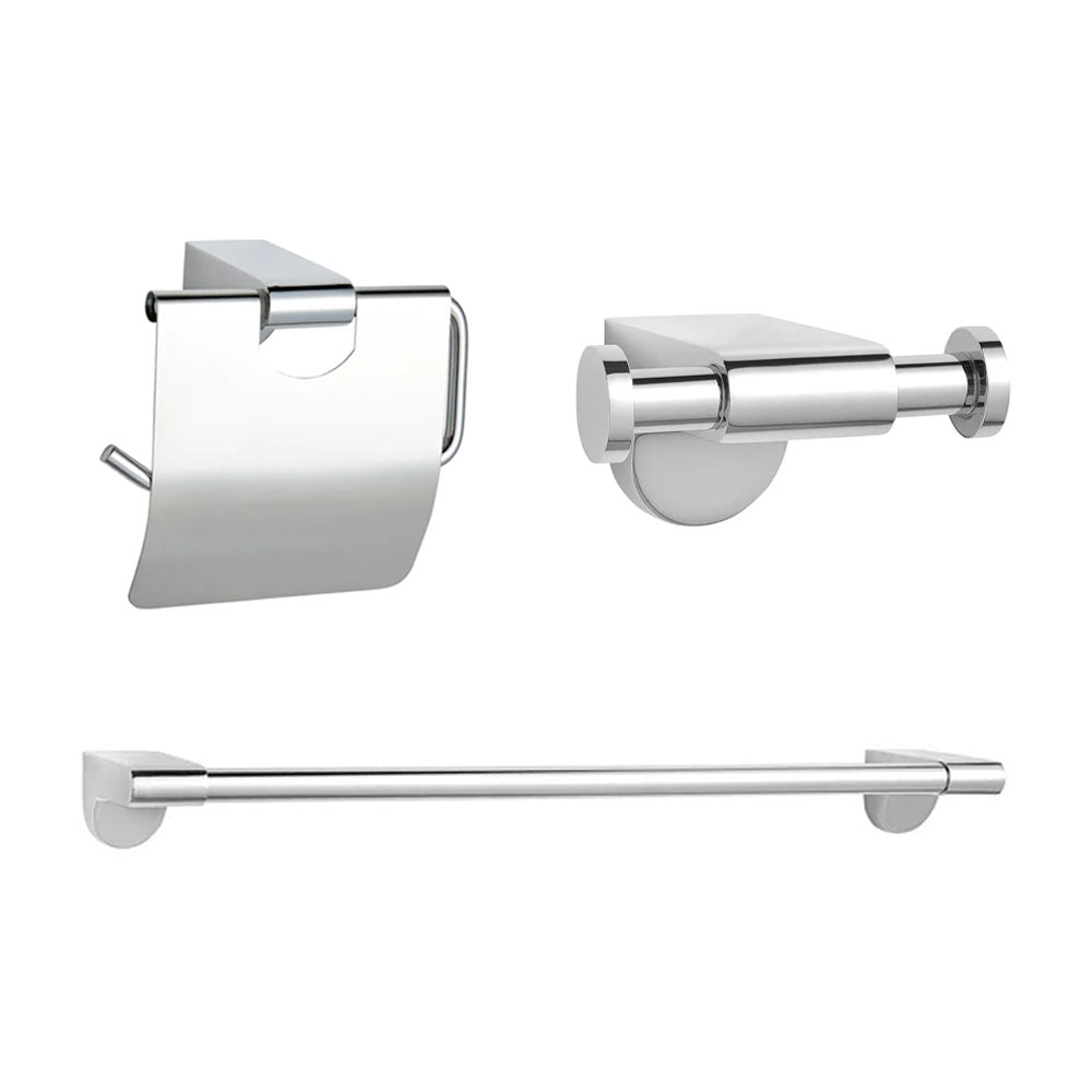 Kit Accesorios 3 Piezas Dessin Cromo