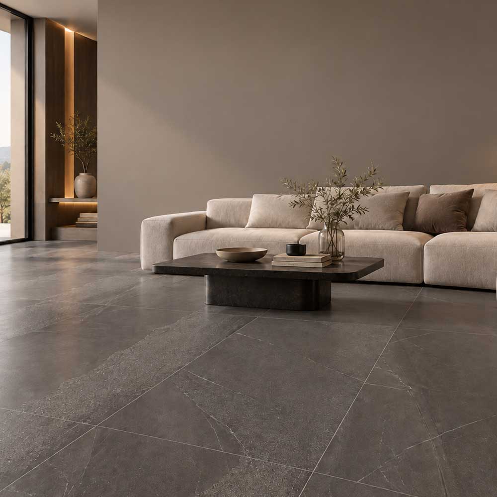 Gres - Glacier Charcoal Matt 60x120 Rectificado