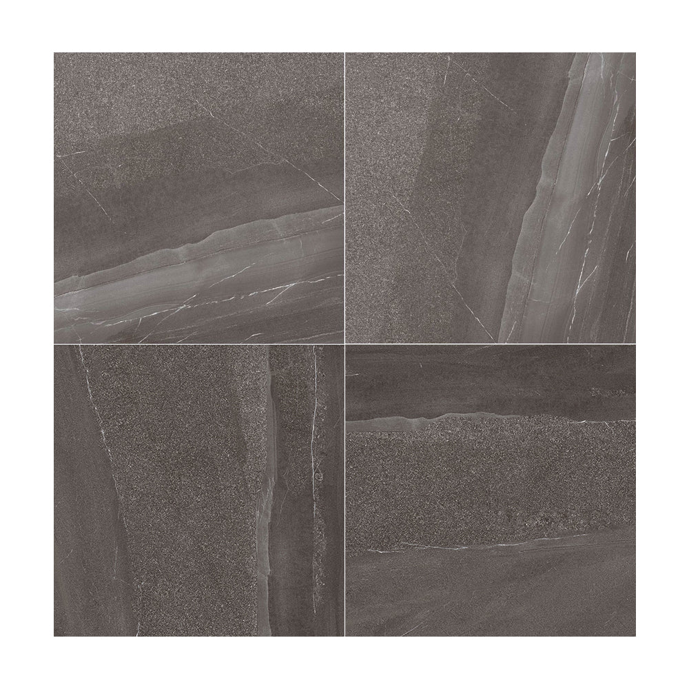 SALDO - TDC3 - GLACIER CHARCOAL MATT Gres Mate 60x60 RT