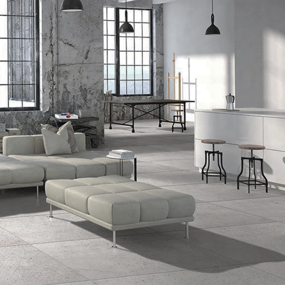 Gres - Beton Grey Lappato Semi Brillo 60x60 Rectificado