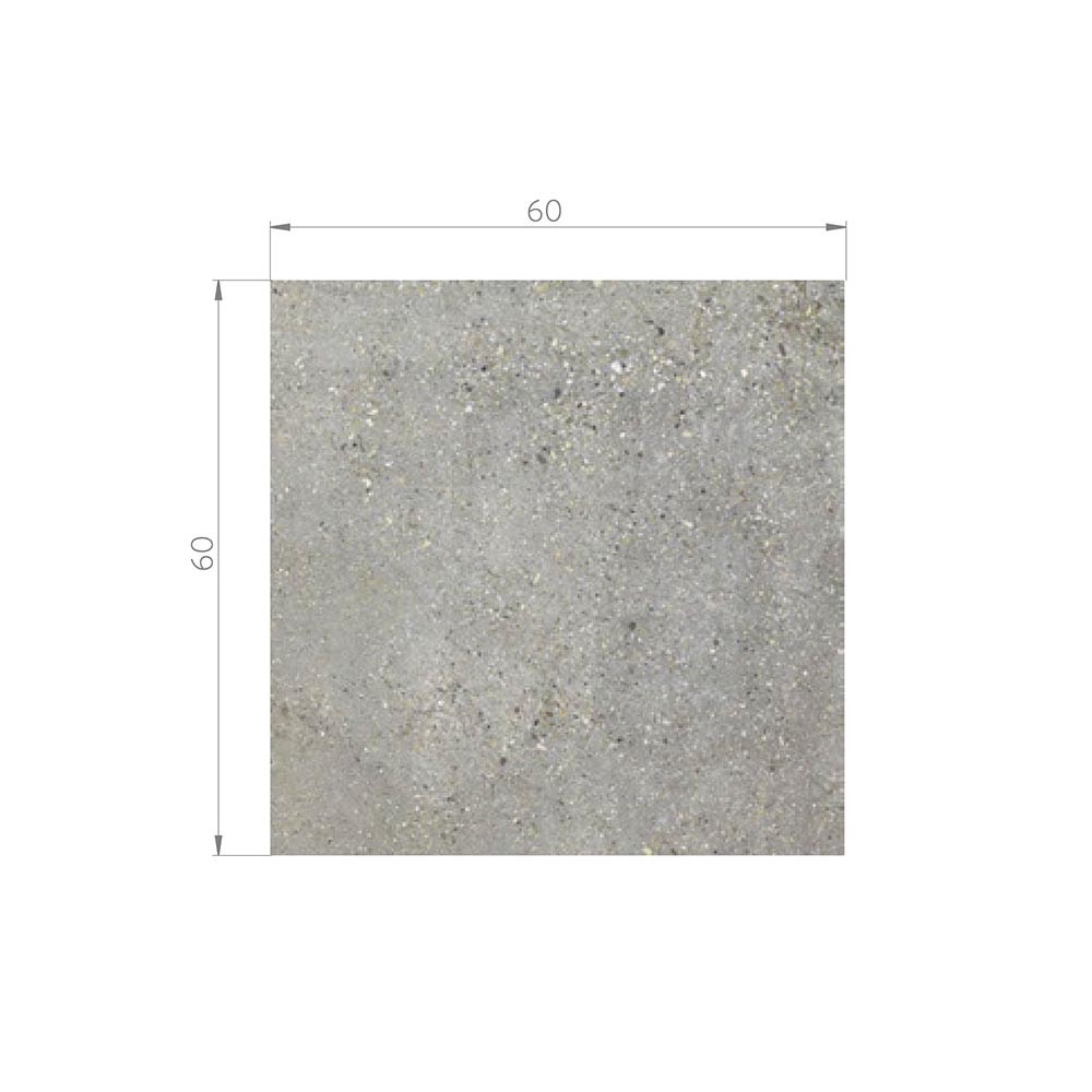 Gres - Beton Grey Lappato Semi Brillo 60x60 Rectificado