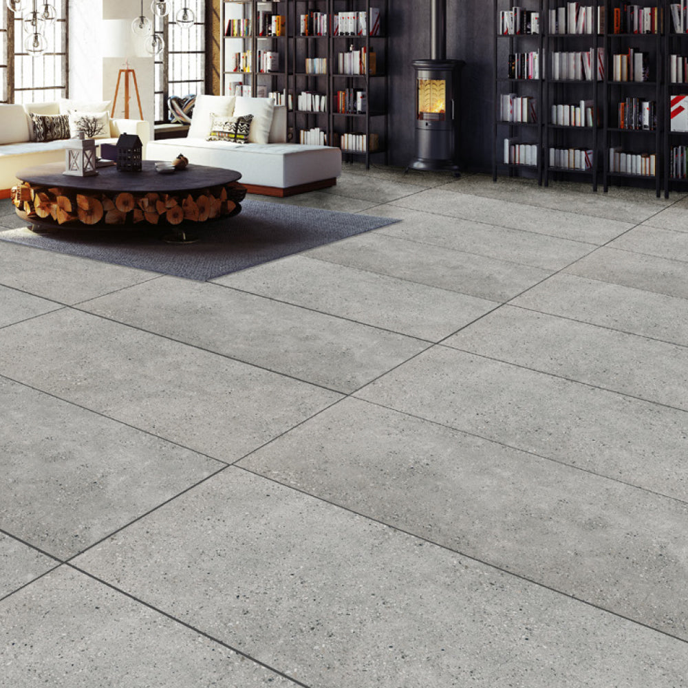 Gres - Beton Grey Lappato 60x120 Rectificado