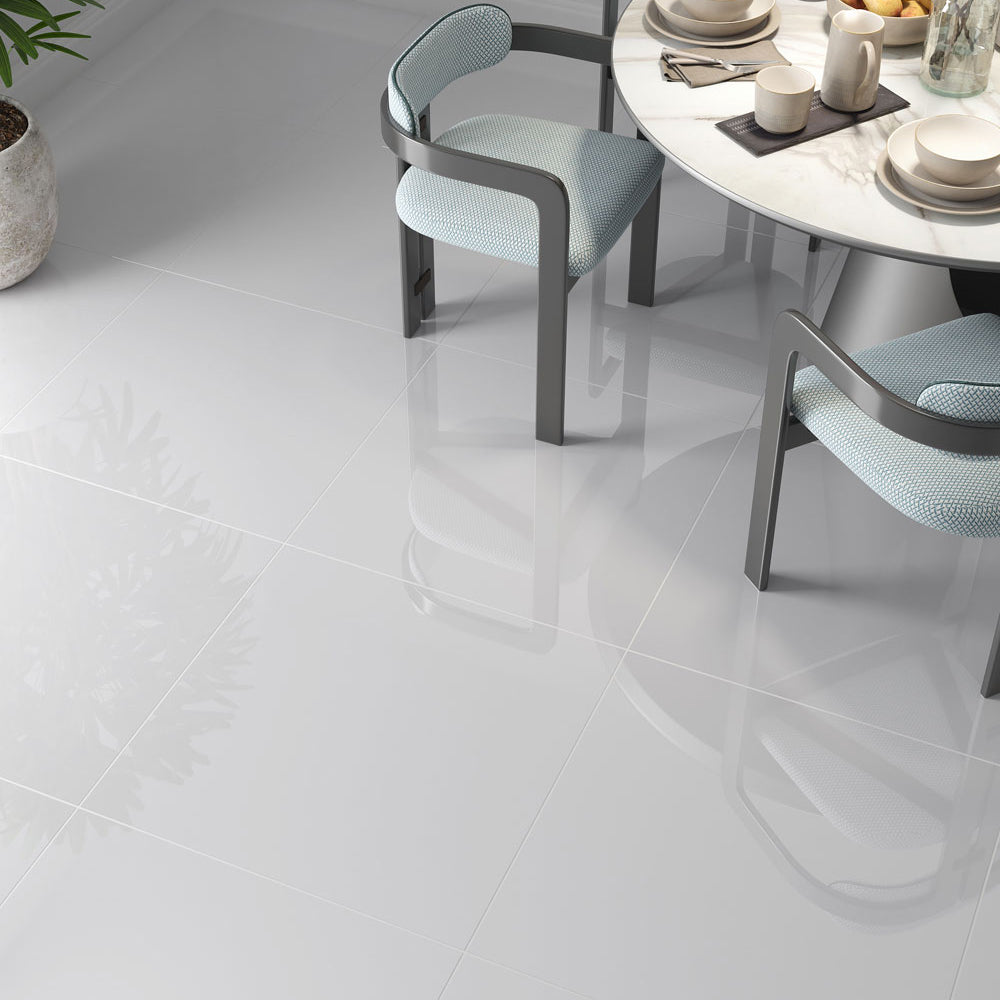 Porcelanato Piso/Muro - Classic Gris 71x71 cm Rectificado