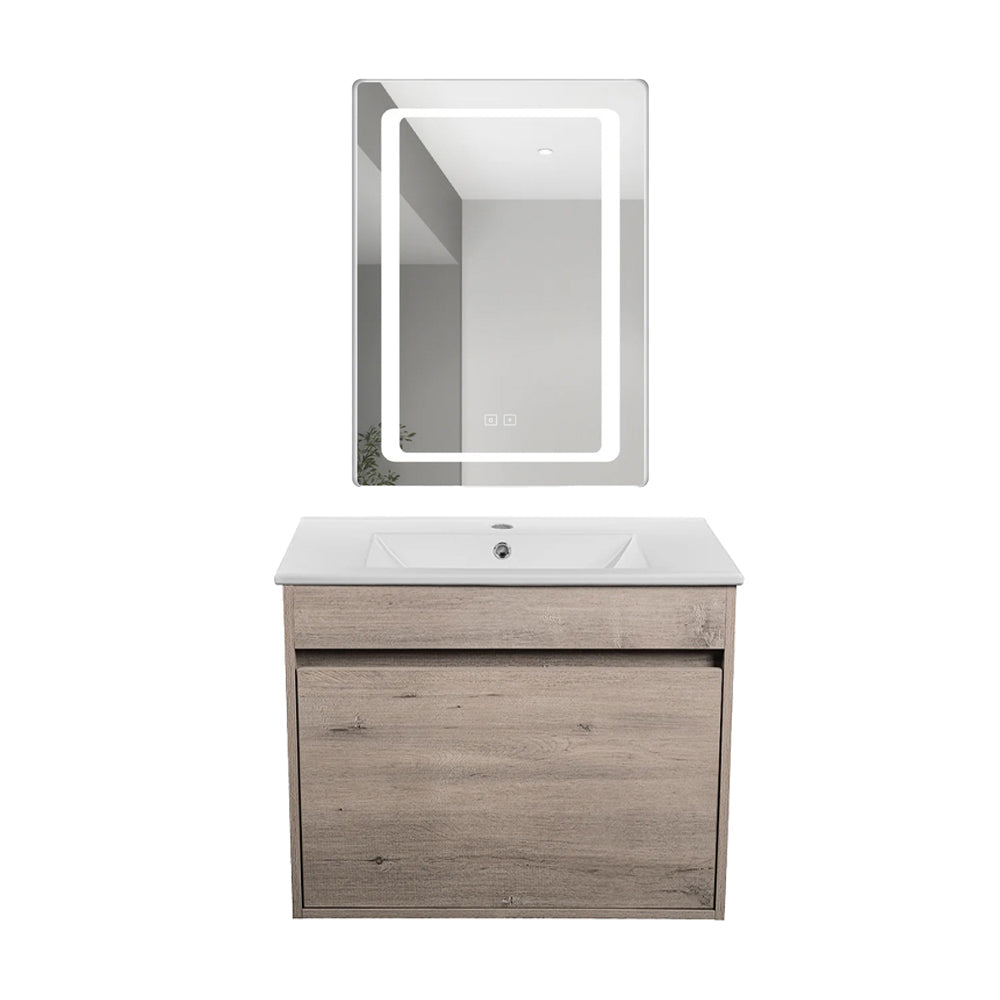 Pack Baño Morella | Mueble Vanitorio + Espejo Led